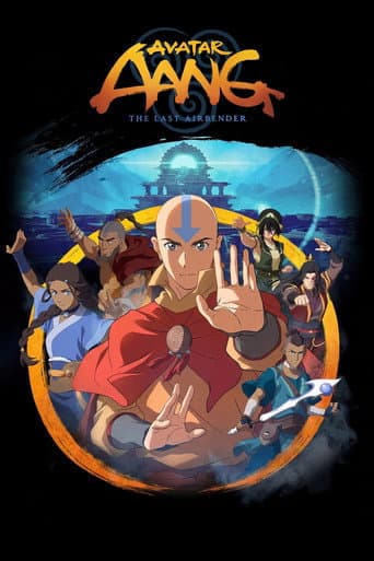 Poster for Avatar Aang: The Last Airbender, a popular movie available on iptview4k