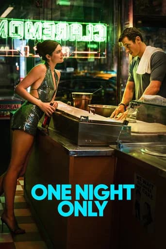 Poster for One Night Only, a popular movie available on iptview4k