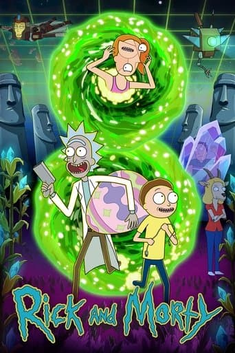 Poster for Rick and Morty, a popular movie available on iptview4k