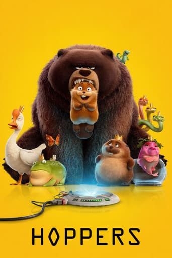 Poster for Hoppers, a popular movie available on iptview4k