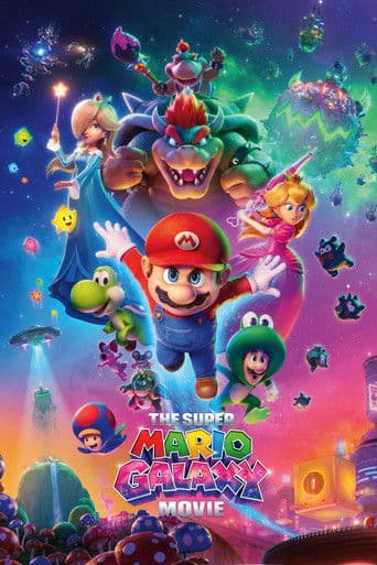 Poster for The Super Mario Galaxy Movie, a popular movie available on iptview4k