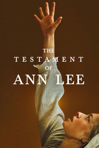 Poster for The Testament of Ann Lee, a popular movie available on iptview4k