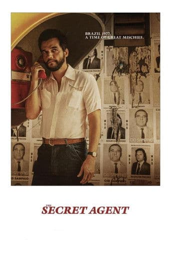 Poster for The Secret Agent, a popular movie available on iptview4k