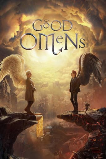 Poster for Good Omens, a popular movie available on iptview4k