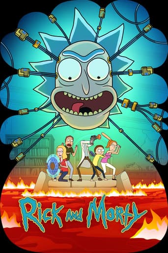 Poster for Rick and Morty, a popular movie available on iptview4k